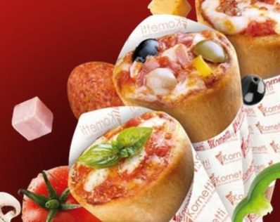 Pizza en Kono Kornetti